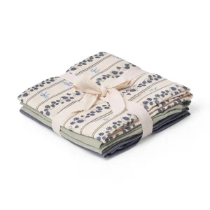 Mousseline paquet de 3 - Bell flower