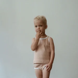 Ensemble cami + short | Casa - French clay