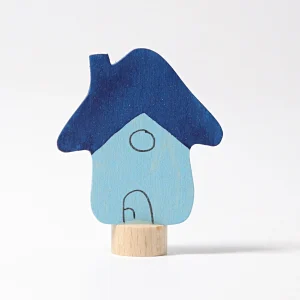 Figurine décorative en bois - Maison