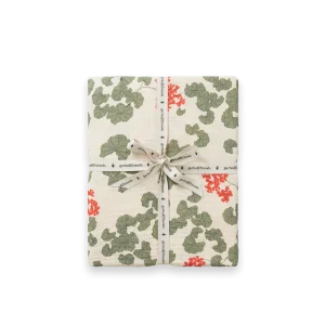 Drap contour mousseline | Lit simple - Pelargonium