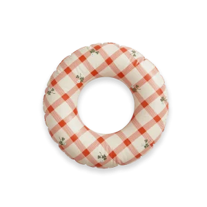 Anneau gonflable ø45 | 2-3 ans - Gingham Sorrel Red