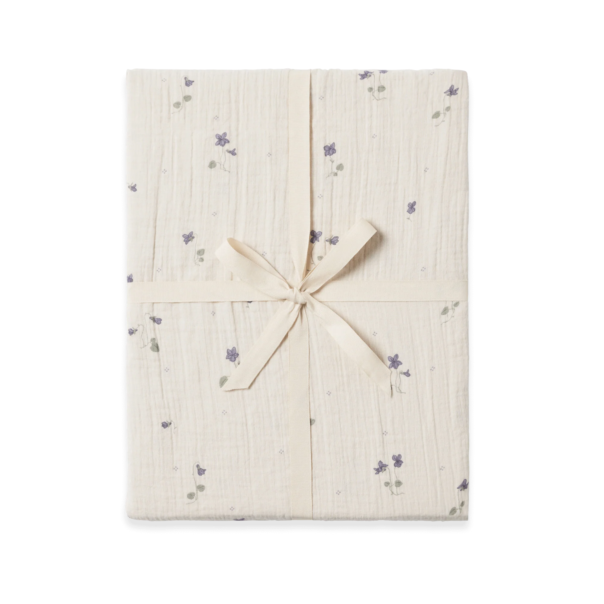 Drap contour mousseline | Lit double - Viola