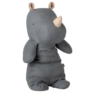Peluche Safari RHINO | Medium - Dusty blue