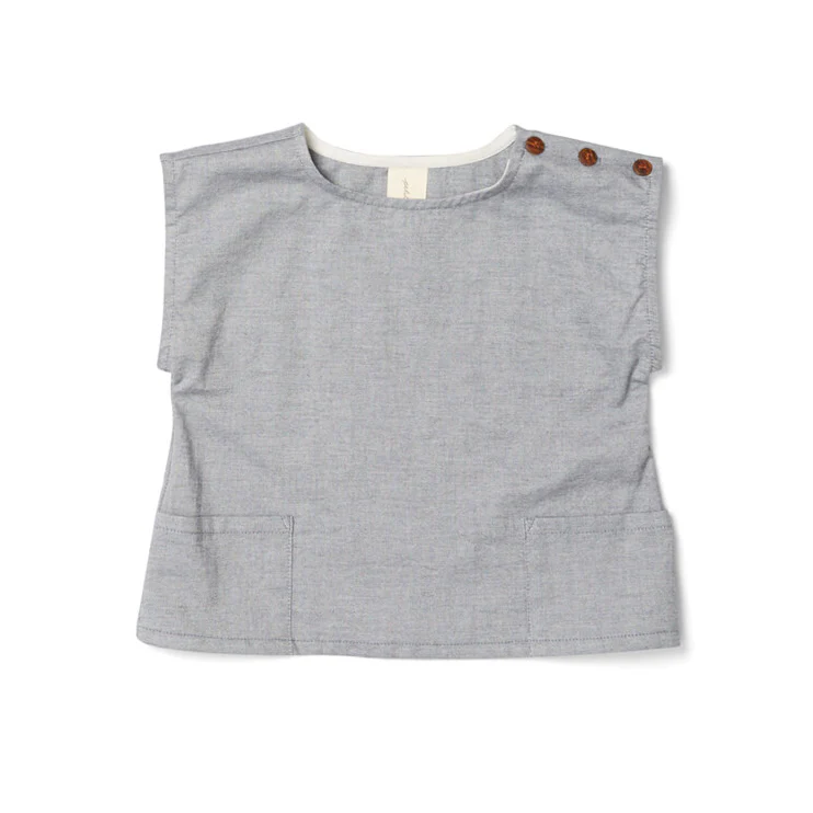 Haut 1804K - Bleu oxford