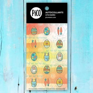 Autocollants - Les cocos de Pâques