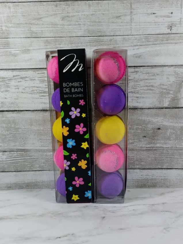 Réglette 5 bombes Pâques- Fleurs