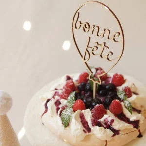 CAKE TOPPER BONNE FÊTE - RÉUTILISABLE