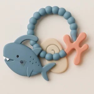 Jouet de dentition en Silicone - Requin