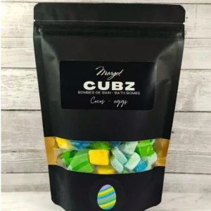 Sac de bombes de bain Cubz Pâques - Cocos