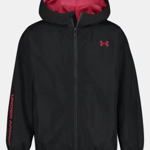 Coupe-vent Noir/Rose - 4 à 16 ans