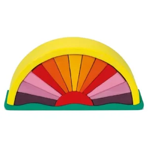 Arche empilable 16 pièces - Rayons de soleil jaunes