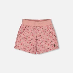 Culotte courte en french terry - G30I26-099 - 2 à 10 ans