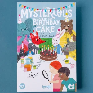 Casse-tête + jeu d'enquête | 100 pcs - Birthday cake