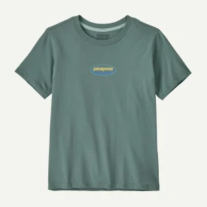 T-shirt coton bio | JUNIOR - Blue sage