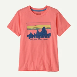 T-shirt coton bio | JUNIOR - Pickled pink