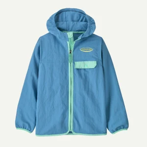Manteau coupe-vent + UV | Junior - Shore blue
