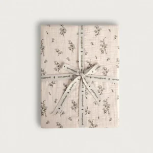 Drap contour mousseline | Lit simple - Bluebell