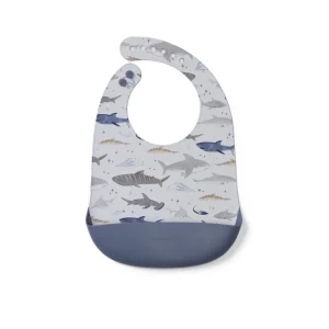 Bavoir en silicone - Requin