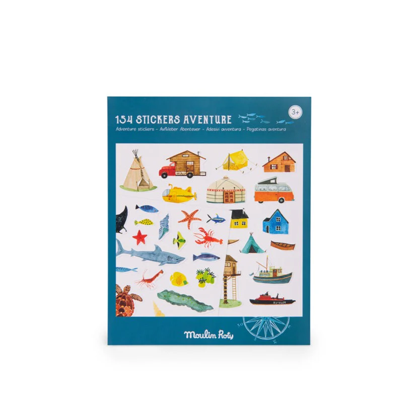 Autocollants repositionnables (154) - L'explorateur – Image 2