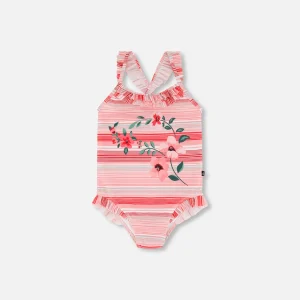 Maillot de bain une pièce Imprimé F30NG12-048 -  2 à 14 ans