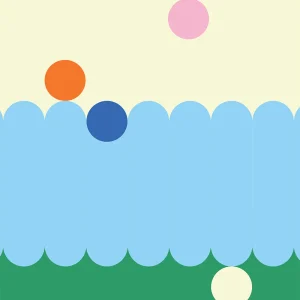 Affiche décorative Ü | 3 formats - Piscine