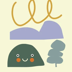 Affiche décorative Ü | 2 formats - Paysage