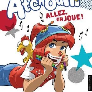 Cahier D'Activités avec autocollants - Allez on joue!