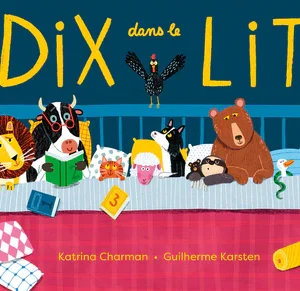 Livre d'histoire | 2+ - Dix dans le lit