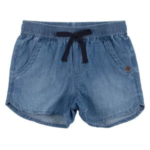 Culotte courte en denim - Joli colibri - S2502-10 - 2 à 10 ans