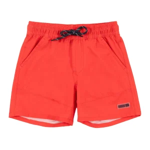 Bermudas orange  - Jour de match - S2501-10 - 2 à 10 ans