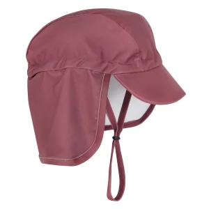 Casquette UV - Rose cendré - 0/18 mois à 6 ans