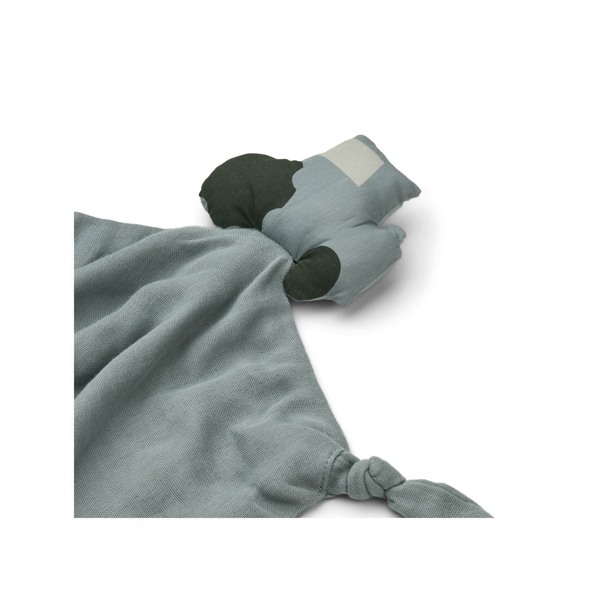 Peluche doudou Agnete - Tracteur blue fog – Image 3