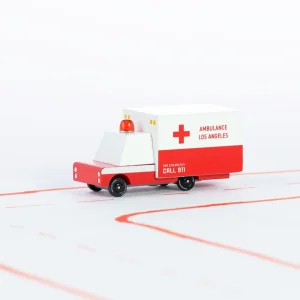 Camion en bois - Ambulance