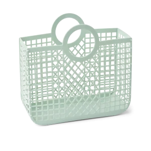 Grand panier recyclé | Bloom - Light peppermint