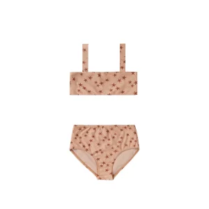 Bikini taille haute | Brently - Blush étoile