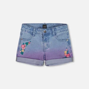Culotte courte en denim - G30H27-125 - 2 à 10 ans