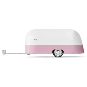 Remorque en bois aimantée - Rose