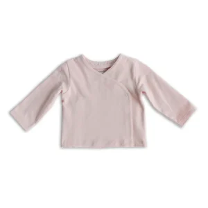 Cardigan kimono coton bio - Powder pink