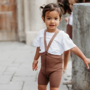 Collant à bretelles SHORTY - Granola