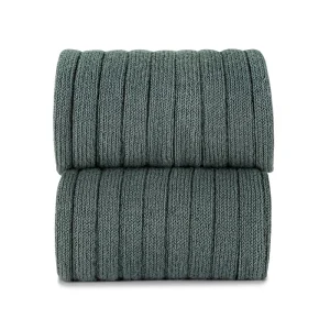 Collant côtelé | coton - Lichen