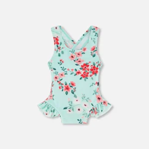 Maillot de bain Imprimé de fleurs F30NG15-047 -  6 à 24 mois