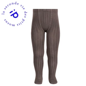 Collant côtelé coton - Truffe | Fripé (0)
