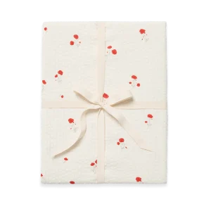 Drap contour mousseline | Lit simple - Poppy