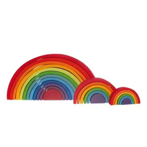 Arc-en-ciel à empiler (3 formats)- Multicolore