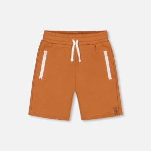 culotte courte avec poches en french terry F30U26-137 - 2 à 10 ans
