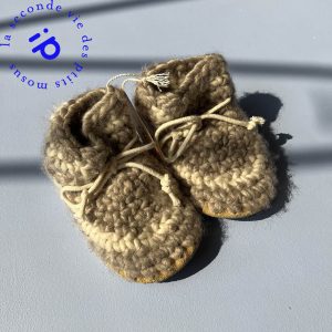 Pantoufles Padraig grises | Fripé (B7)