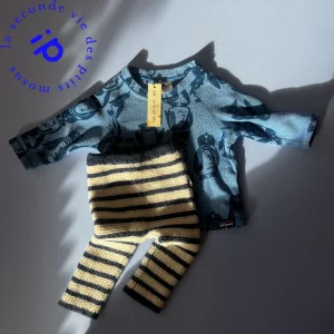 Lot vêtements "polar laine" | Fripé (3-6m)