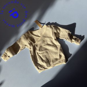 Chandail kimono - Gris | Fripé (12-18m)