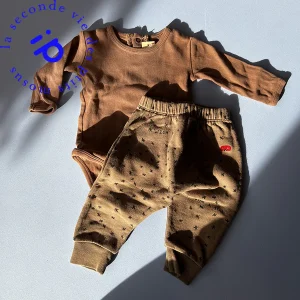 Ensemble brownie étoilé | Fripé (6-9m)
