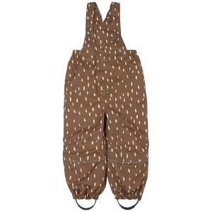 Pantalon d'hiver recyclé | Whistler - Brown dots